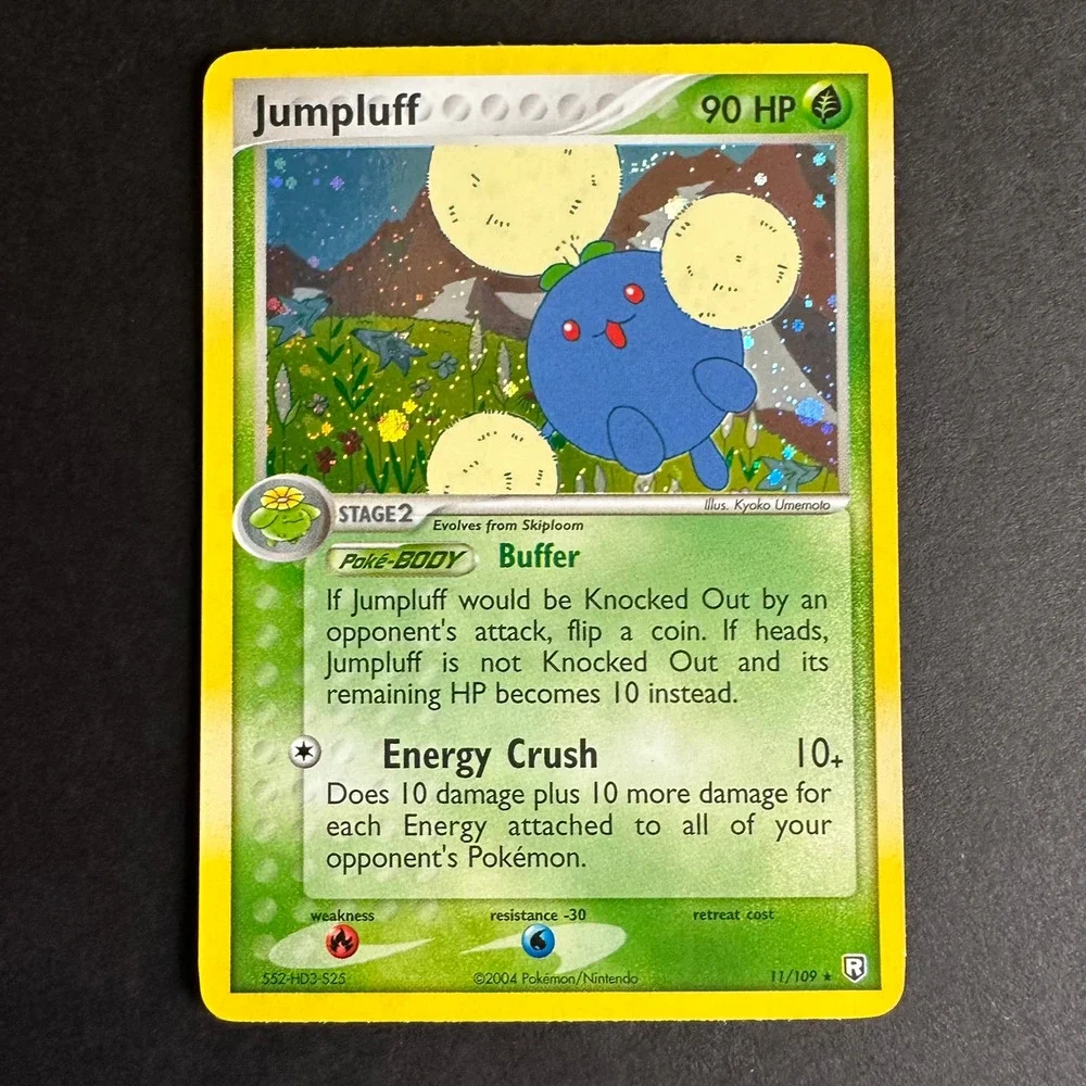 Pokemon TCG Jumpluff EX Team Rocket Returns 11/109 Holo Rare NM